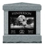 engraved monument columbarium